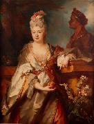 Nicolas de Largilliere Portrait of Jeanne-Cecile Le Guay de Montgermon Sweden oil painting artist